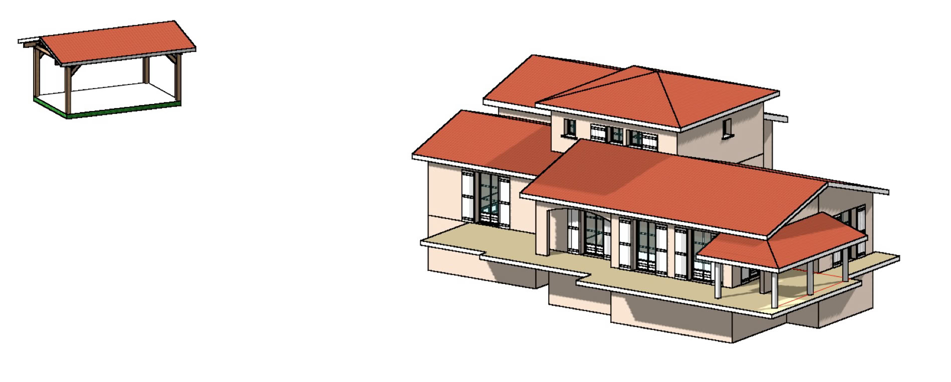Extension d’une maison dans un écrin de verdure, Dardilly (69570) — vue 3