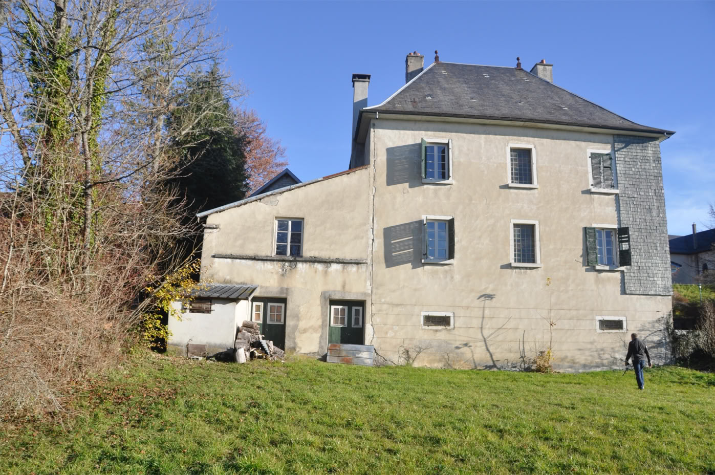 Réhabilitation d’une maison bourgeoise, Hauteville-Lompnes (01110) — vue 1
