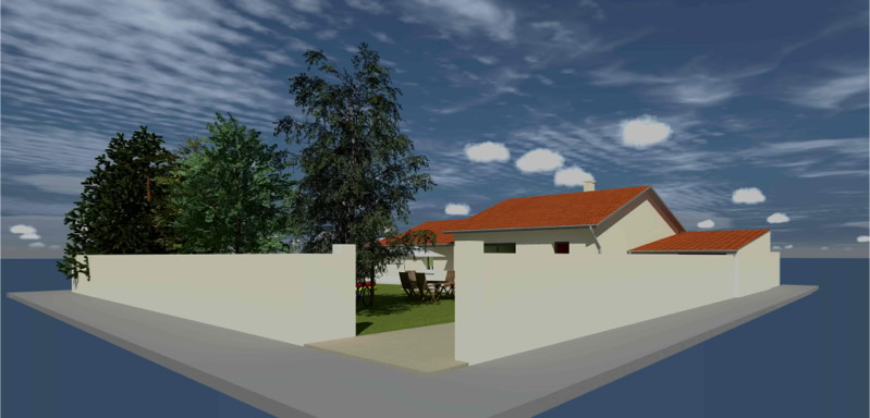 Extension contemporaine d’une maison traditionnelle, Saint-Pierre-de-Chandieu (69780) — vue 7