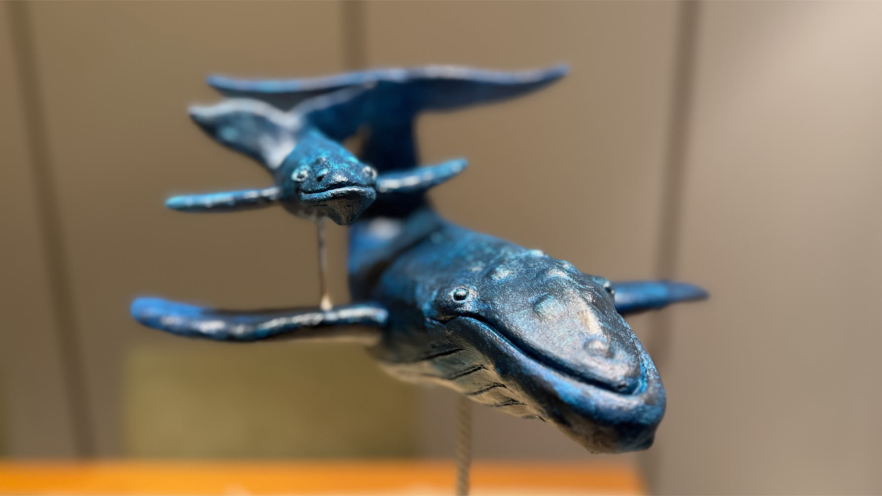 Sculpture d’Eric Picard, série Sur la mer