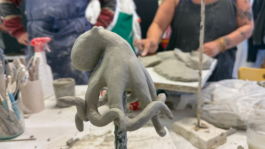 Sculpture d’Eric Picard, série Sur la mer — 73
