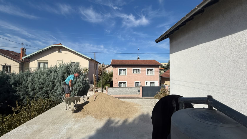 Extension contemporaine d’une maison, Lyon 8e (69008) — vue 30