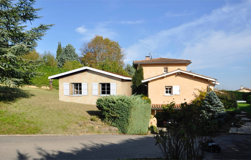 Extension d’une maison dans un écrin de verdure, Dardilly (69570) — vue 24