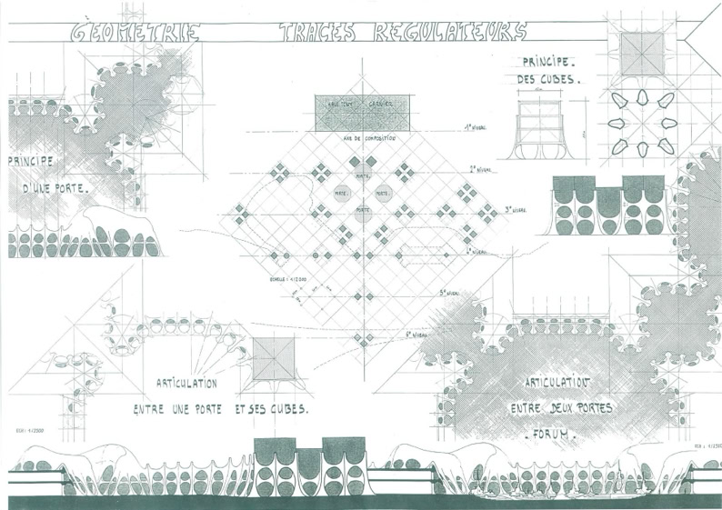 L’espace de la fête, dossier de plans, planche — 9