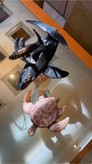 Sculpture d’Eric Picard, série Sur la mer — 53