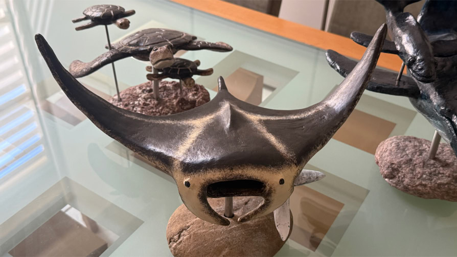 Sculpture d’Eric Picard, série Sur la mer — 30