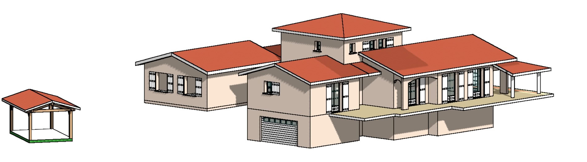 Extension d’une maison dans un écrin de verdure, Dardilly (69570) — vue 4
