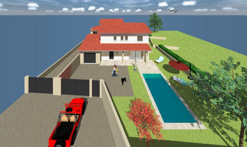 Trois maisons individuelles, Septème (38780) — vue 6
