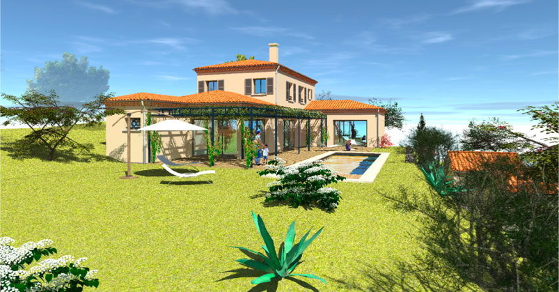Maison contemporaine sur restanques, Plan-de-la-Tour (83120) — vue 7