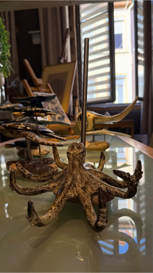 Sculpture d’Eric Picard, série Sur la mer — 70