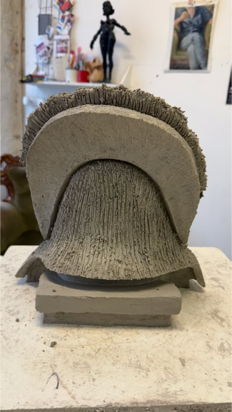 Sculpture d’Eric Picard, série Haut-relief en Afrique — 26