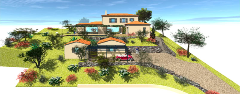 Maison contemporaine sur restanques, Plan-de-la-Tour (83120) — vue 12