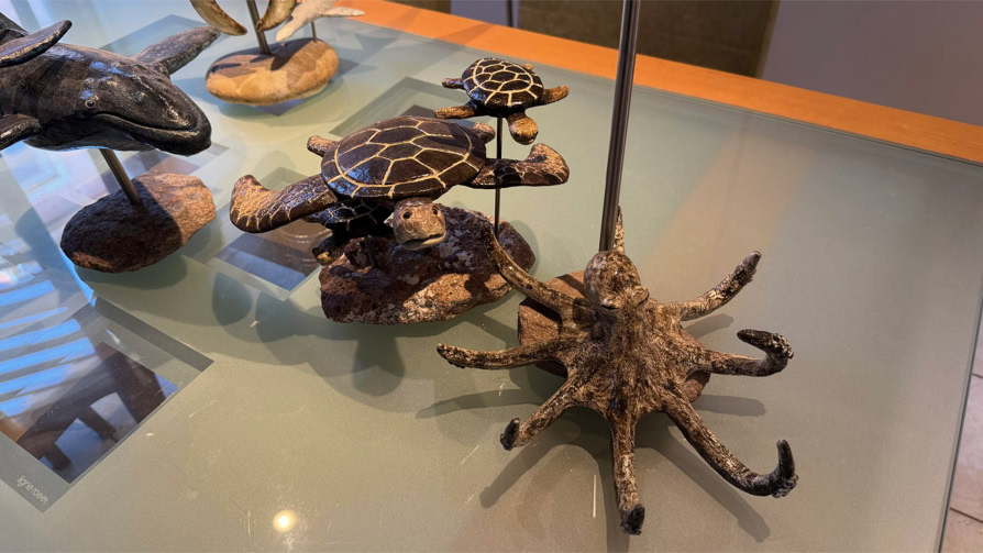 Sculpture d’Eric Picard, série Sur la mer — 69