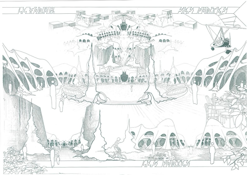 L’espace de la fête, dossier de plans, planche — 5