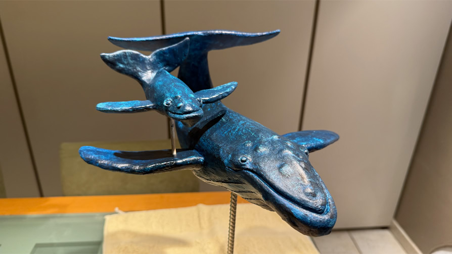 Sculpture d’Eric Picard, série Sur la mer — 4
