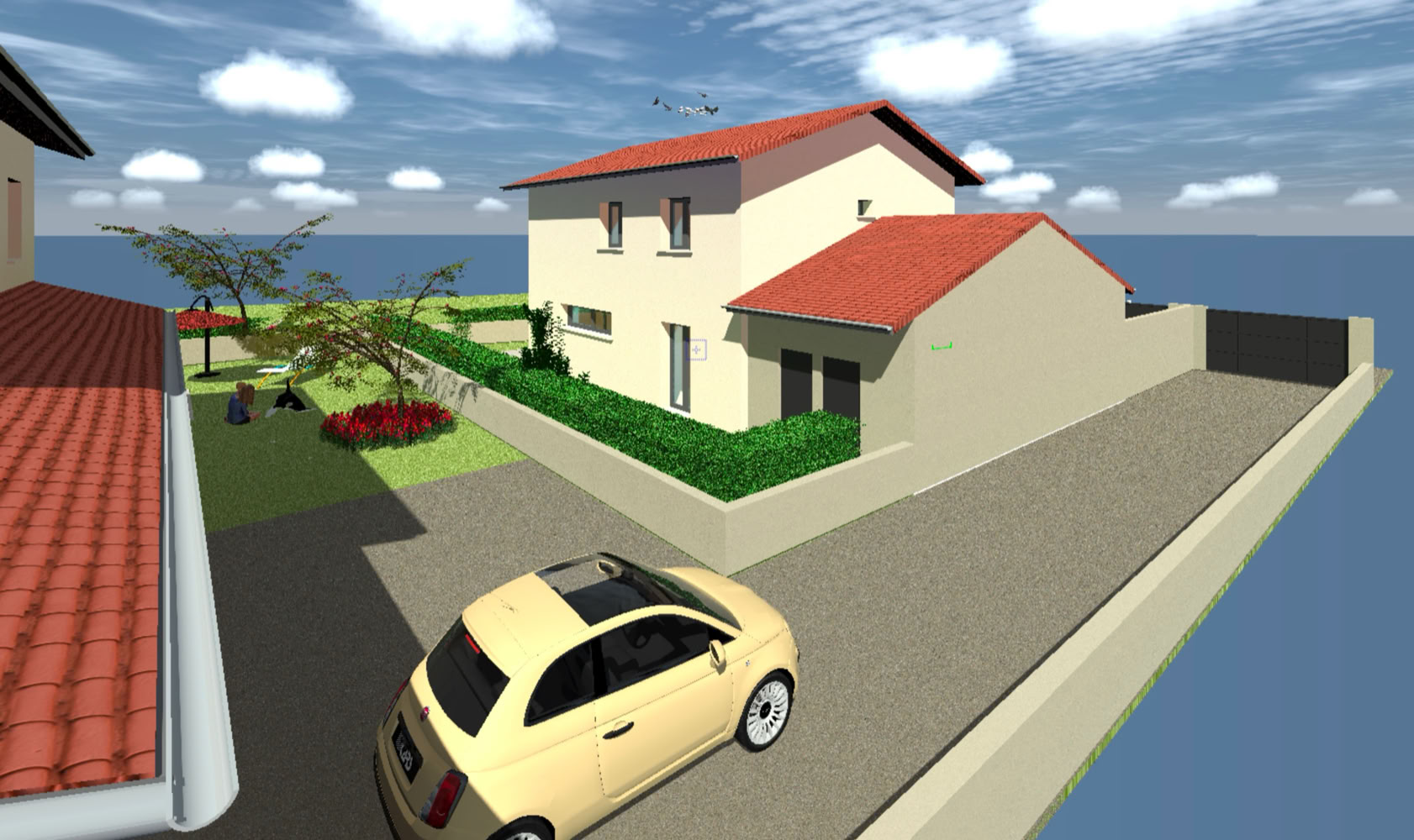 Trois maisons individuelles, Septème (38780) — vue 3