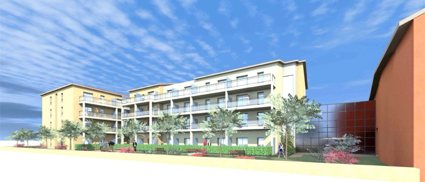 Résidence seniors de 67 logements, Craponne (69290) — vue 24