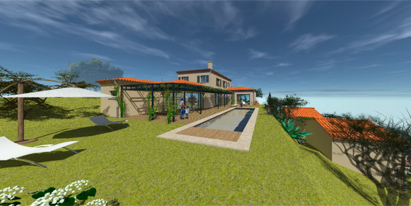 Maison contemporaine sur restanques, Plan-de-la-Tour (83120) — vue 8
