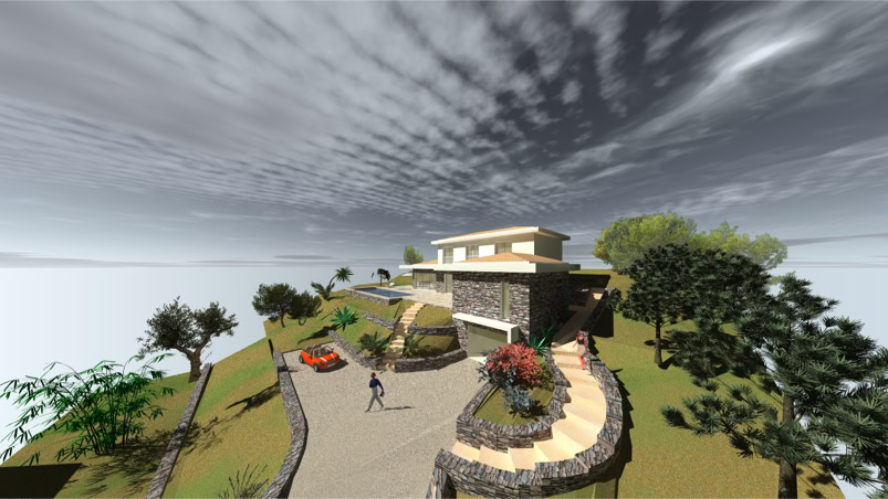 Maison contemporaine dans le Var