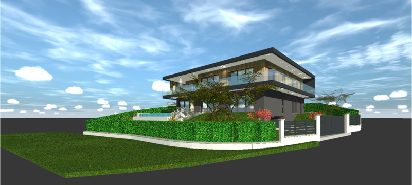 Maison contemporaine face au lac d’Annecy, Annecy-le-Vieux (74940) — vue 9