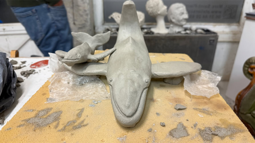 Sculpture d’Eric Picard, série Sur la mer — 9