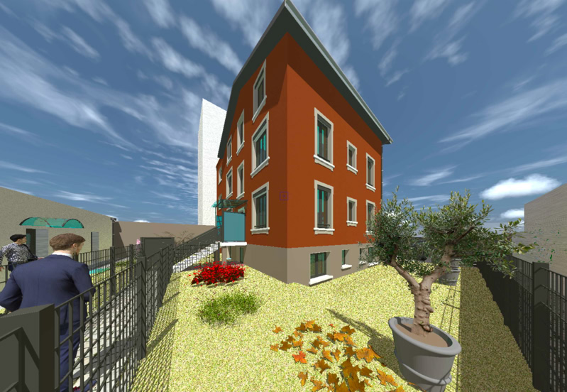 Restructuration d’une maison bourgeoise, Villeurbanne (69100) — vue 6
