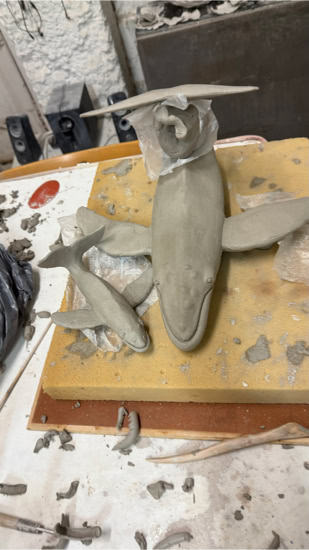 Sculpture d’Eric Picard, série Sur la mer — 8