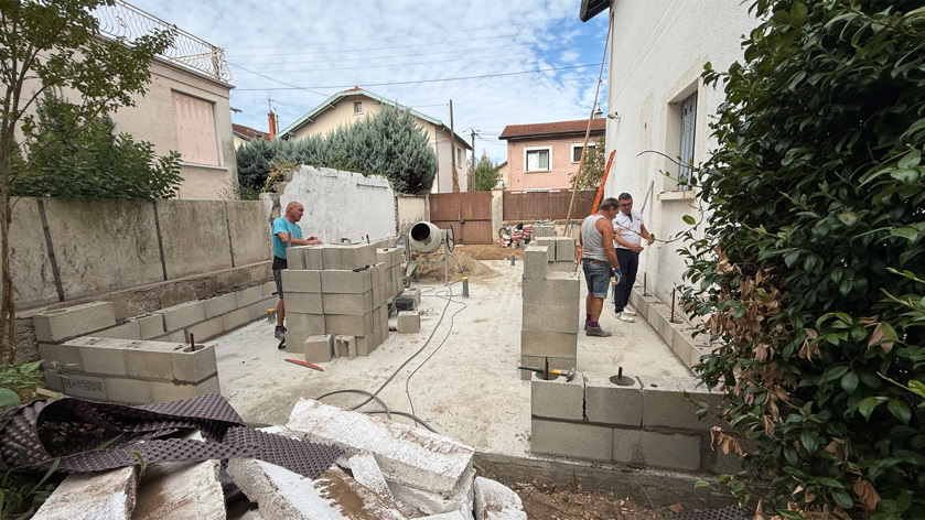 Extension contemporaine d’une maison, Lyon 8e (69008) — vue 22