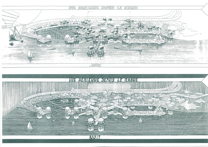 L’espace de la fête, dossier de plans, planche — 3