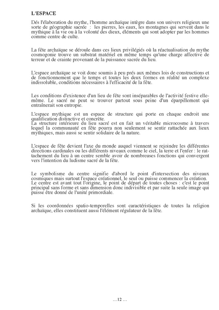 L’espace de la fête, dossier historique, feuillet — 12