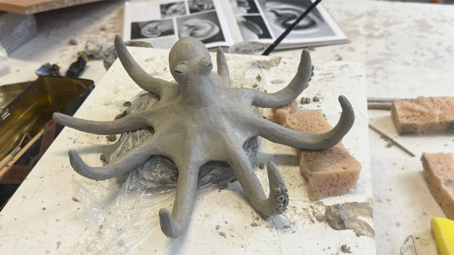 Sculpture d’Eric Picard, série Sur la mer — 61