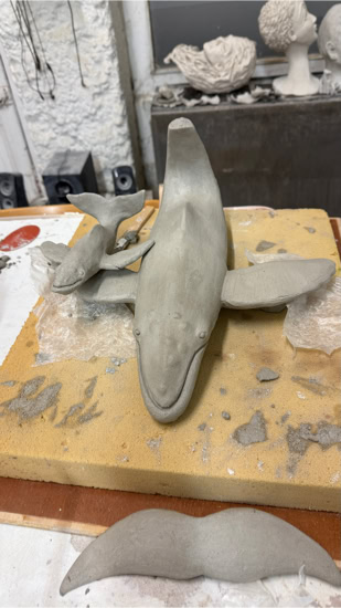 Sculpture d’Eric Picard, série Sur la mer — 10