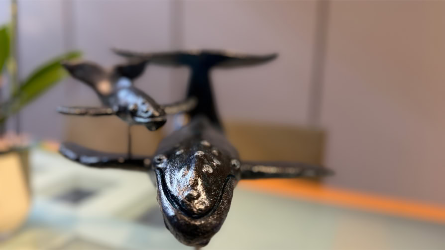 Sculpture d’Eric Picard, série Sur la mer — 5