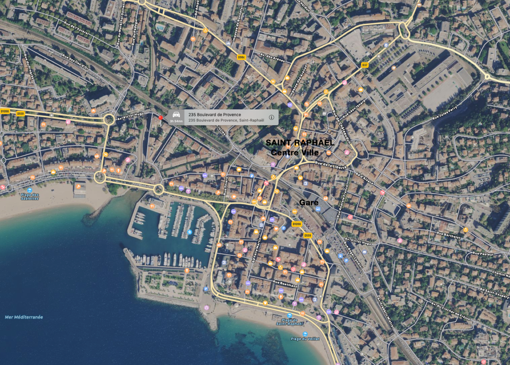 Réaménagement d’un appartement en bord de mer, Saint-Raphaël (83700) — vue 1