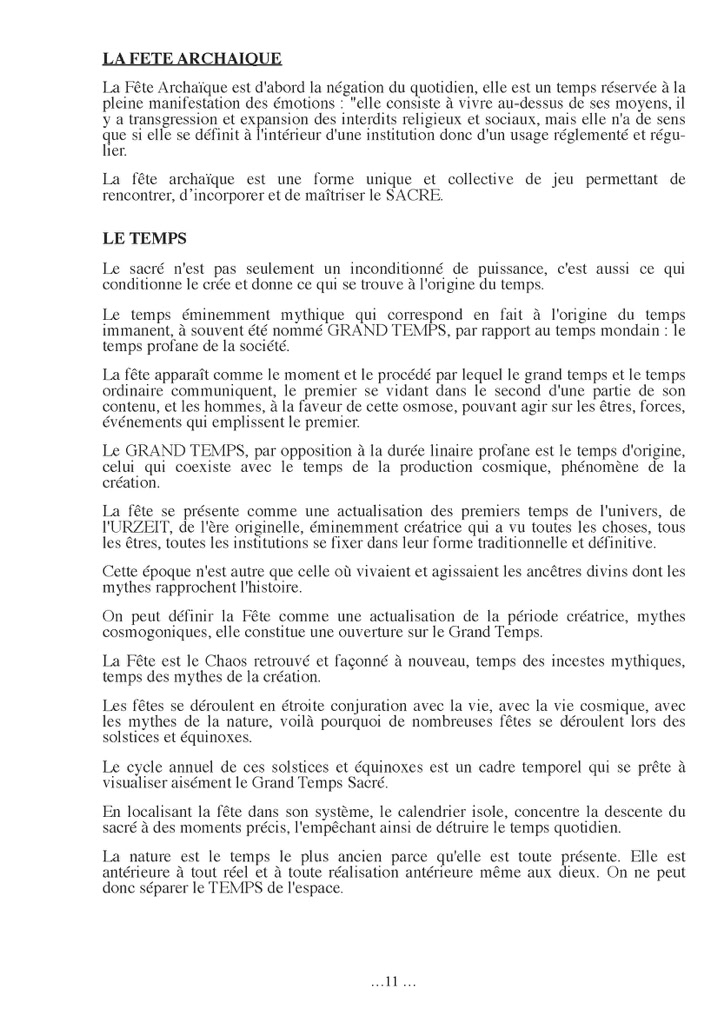 L’espace de la fête, dossier historique, feuillet — 11