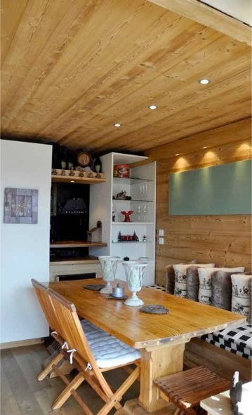 Restructuration et décoration d’un chalet, Megève (74120) — vue 18