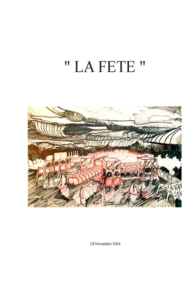 L’espace de la fête, dossier historique, feuillet — 1